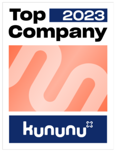 Top Company 2023-Auszeichnung von Kununu