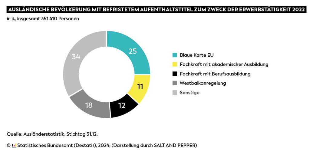 Ein Kreisdiagramm, das den Prozentsatz der Energieeffizienz in Deutschland zeigt.